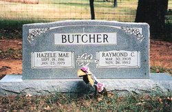 Hazele Mae <I>Sanford</I> Butcher 
