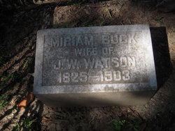 Miriam <I>Buck</I> Watson 