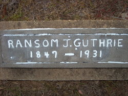 Ransom Johnson Guthrie 