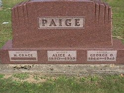 Alice Ann <I>Fletcher</I> Paige 
