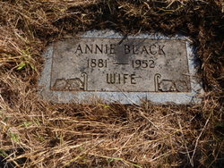 Anna Mary “Annie” <I>Williams</I> Black 