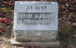 Elizabeth Caroline “Bessie” <I>Moore</I> Albright 