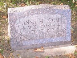 Anna M Prom 