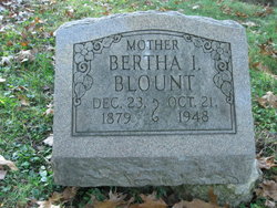 Bertha Irene <I>Ickes</I> Blount 