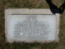 Leroy Francis Adams 