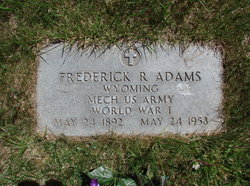 Frederick Raymond Adams 