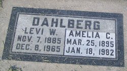 Amelia Clara <I>Corlett</I> Dahlberg 