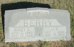 Mary E. “Mollie” <I>Cole</I> Berry 