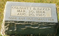 Colquitt B Baker 