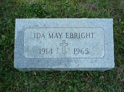Ida May <I>Roberts</I> Ebright 