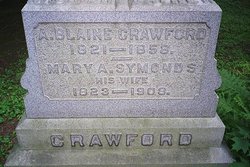 Mary A. <I>Symonds</I> Crawford 