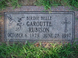 Birdie Belle <I>Stephens</I> Rubison 