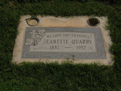 Jeanette <I>Thomas</I> Quarry 