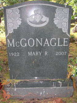 Mary Rita <I>O'Connor</I> McGonagle 