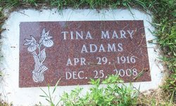 Tina Mary <I>Matson</I> Adams 