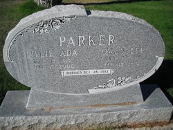 Lillie Ada <I>Enkey</I> Parker 