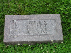 Louise S <I>Schulz</I> Reichelt 
