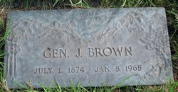 Gen J Brown 
