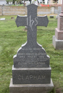 Rev Henry Horace Clapham 