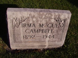 Irma <I>McCue</I> Campbell 