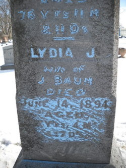 Lydia Jane <I>Spencer</I> Baum 