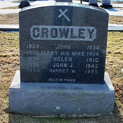 Harriet M. <I>O'Neil</I> Crowley 