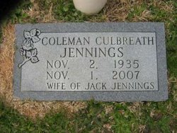 Coleman <I>Culbreath</I> Jennings 
