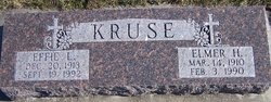 Elmer H Kruse 