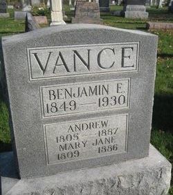 Benjamin E Vance 