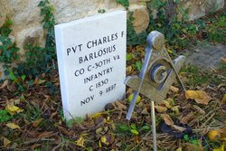PVT Charles F “Charlie” Barlösius 