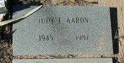Judy E Aaron 