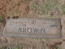 Dr Joseph Milton “Joe” Brown 