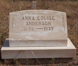 Anna Louise <I>Andersson</I> Anderson 