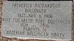 Frederick Richardson Bollinger 