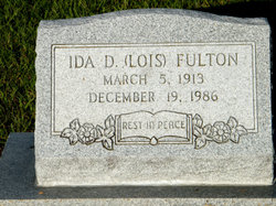 Ida Delores “Lois” <I>Gandy</I> Fulton 