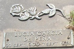 Lucia <I>García</I> De PeñA 