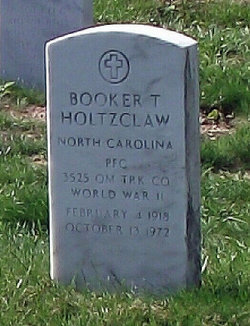 PFC Booker Theodore Holtzclaw 
