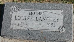 Louise <I>Duff</I> Langley 