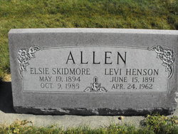 Elsie Lucina <I>Skidmore</I> Allen 