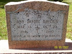 Ann <I>Sandel</I> Bautsch 