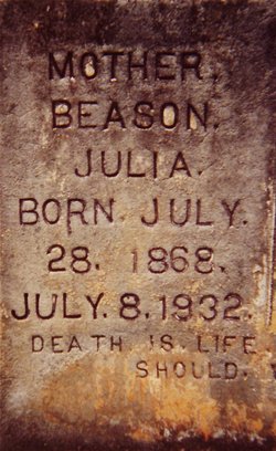 Julia <I>Pesnell</I> Beason 