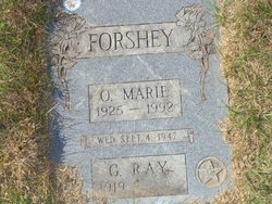 Ora Marie <I>McFee</I> Forshey 