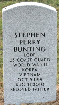 LCDR Stephen Perry Bunting 