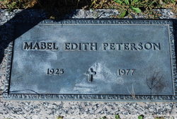 Mabel Edith <I>Raner</I> Peterson 