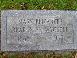 Mary Elizabeth <I>Beardslee</I> Wyckoff 