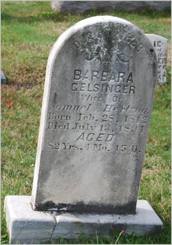 Barbara <I>Gelsinger</I> Hertzog 