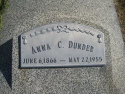 Anna C <I>Sedlacek</I> Dunder 