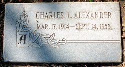 Charles Lester “Charlie” Alexander 