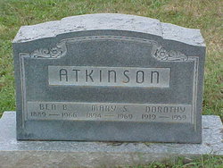 Mary S Atkinson 