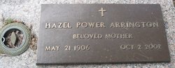 Hazel <I>Power</I> Arrington 